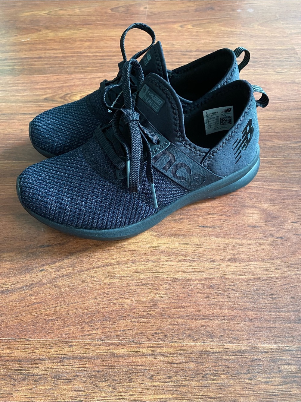 Brand New: New Balance Womens Black Slip-On Sneakers